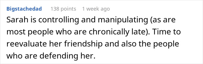 Group Leaves Friend After She’s Late Yet Again, Sparks Major Friendship Fallout Group Leaves Friend After She’s Late Yet Again, Sparks Major Friendship Fallout