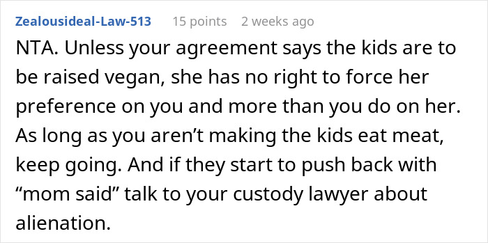 Dad Adds Meat To Vegan Kids’ Diets On Doctor’s Advice, Sparks Custody Battle With Furious Ex