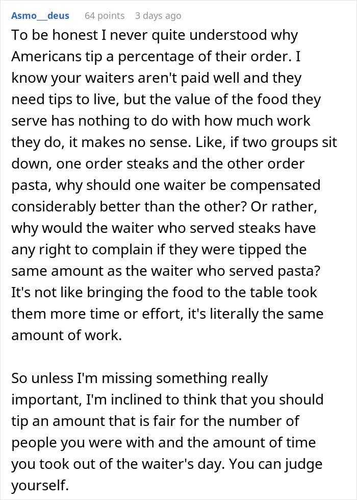 Diner Starts Debate After Waiter Rejects $25 Tip: &ldquo;Tipping Culture Has Gotten Out Of Hand&rdquo;