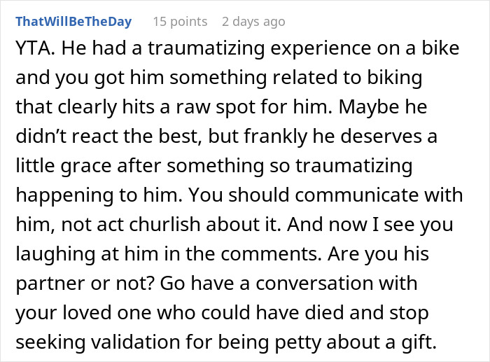 Wife Gives Hubby Thoughtful Present After Accident, He Doesn&rsquo;t Like It And Asks For Cash Instead