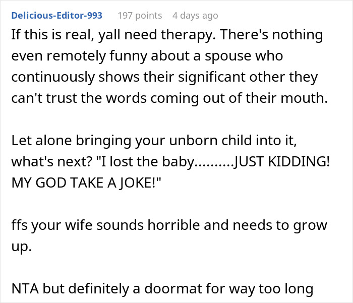 &ldquo;Joke Went Way Too Far&rdquo;: Woman Gets Upset After Husband Falls For Her Prank