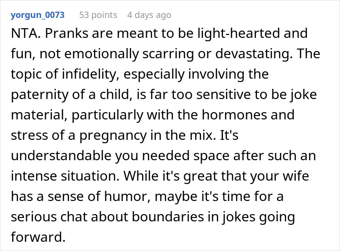 &ldquo;Joke Went Way Too Far&rdquo;: Woman Gets Upset After Husband Falls For Her Prank