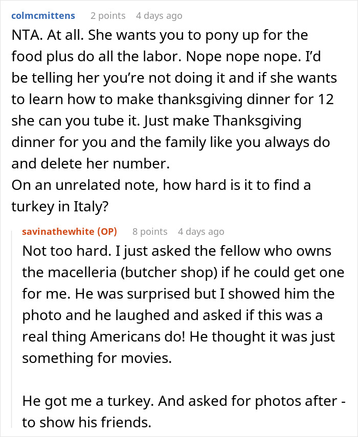 Woman Balks Out Of Thanksgiving After Friend’s Demands Turn “Toxic And Manipulative” Woman Balks Out Of Thanksgiving After Friend’s Demands Turn “Toxic And Manipulative”