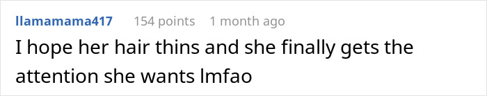 Comment criticizing boss for insensitive remark about chemotherapy, expressing frustration humorously. Comment criticizing boss for insensitive remark about chemotherapy, expressing frustration humorously.