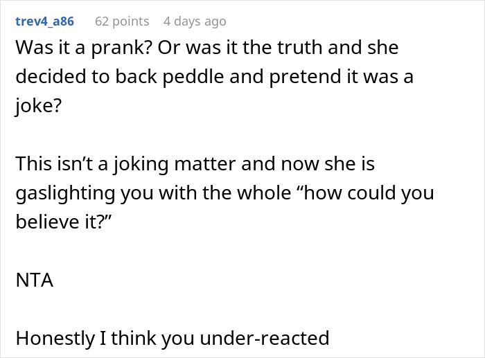 &ldquo;Joke Went Way Too Far&rdquo;: Woman Gets Upset After Husband Falls For Her Prank