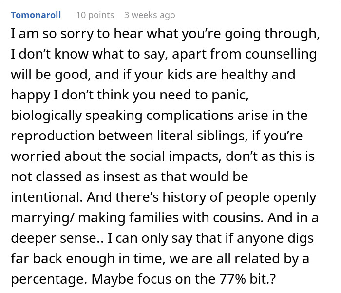 Married Couple's Life Turned Upside Down: "I'm 23% Related To My Husband"