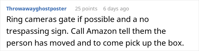 “Hostile Home Sellers Keep Sending Amazon Packages To Our Address” “Hostile Home Sellers Keep Sending Amazon Packages To Our Address”