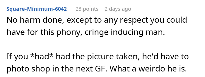 Text discussion about a fake proposal in Paris, describing a man as phony and cringe-inducing. Text discussion about a fake proposal in Paris, describing a man as phony and cringe-inducing.