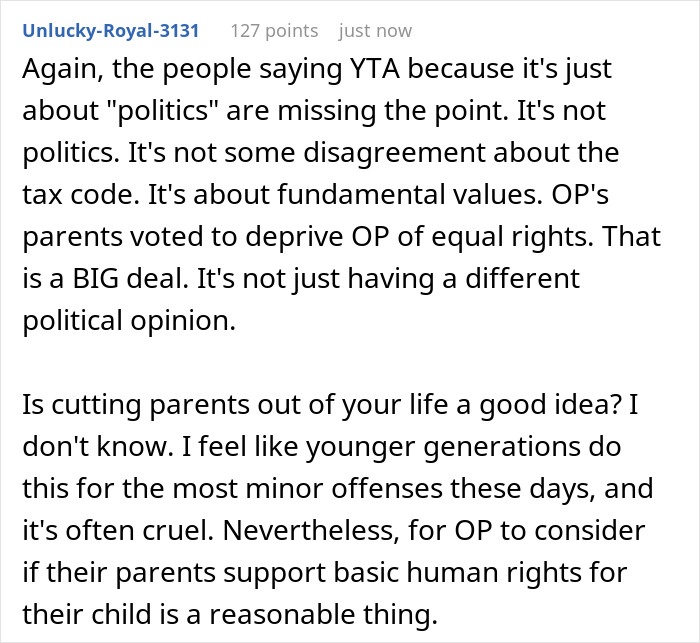 Man Is So Ashamed Of Parents&rsquo; Vote In Elections That He Doesn&rsquo;t Want Them At His Swearing-In