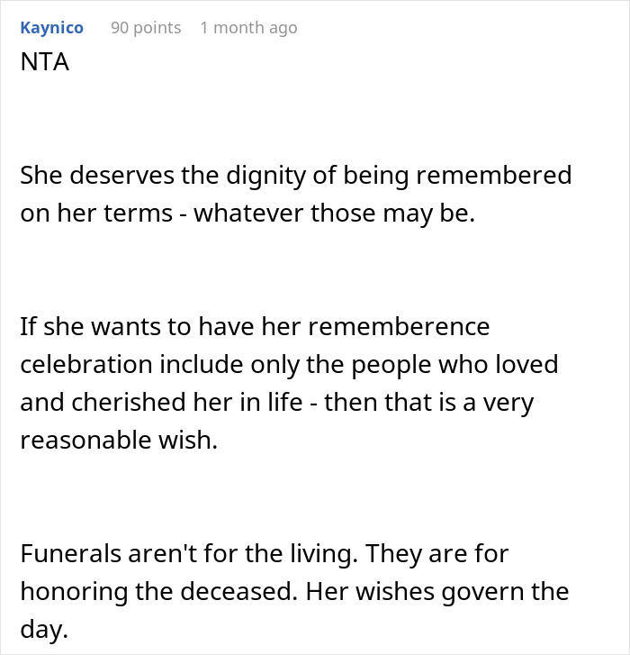 Late Sister's Last Wish Of Banning Bro From Funeral Causes Drama After Sibling Complies