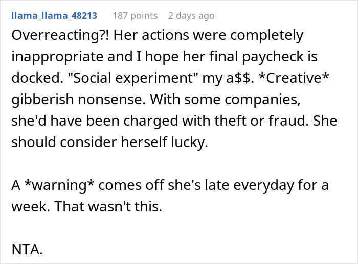 Assistant Throws Herself A $2,000 Farewell Party As A Popularity Test, Ends Up Without A Job