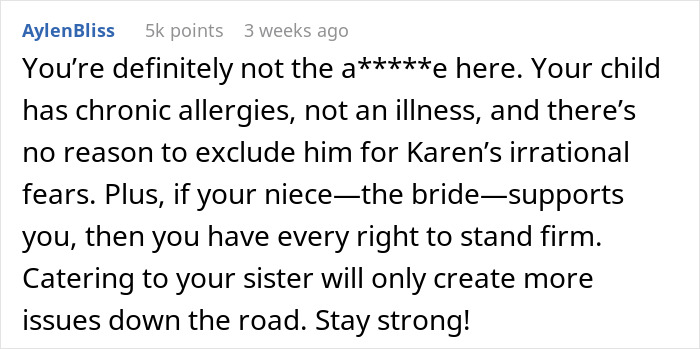 Mom Refuses To Accommodate Anti-Vax Sister&rsquo;s Kids By Excluding Her Own &ldquo;Sick&rdquo; Son From Wedding