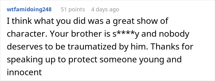 Family Angry With Guy For Scaring Off Deadbeat Bro&rsquo;s New 18YO GF With The Ugly Truth 