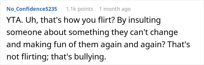 “It Felt Playful And Harmless”: Woman Bullies Her Crush, Thinks She’s Flirting Until He Cries “It Felt Playful And Harmless”: Woman Bullies Her Crush, Thinks She’s Flirting Until He Cries