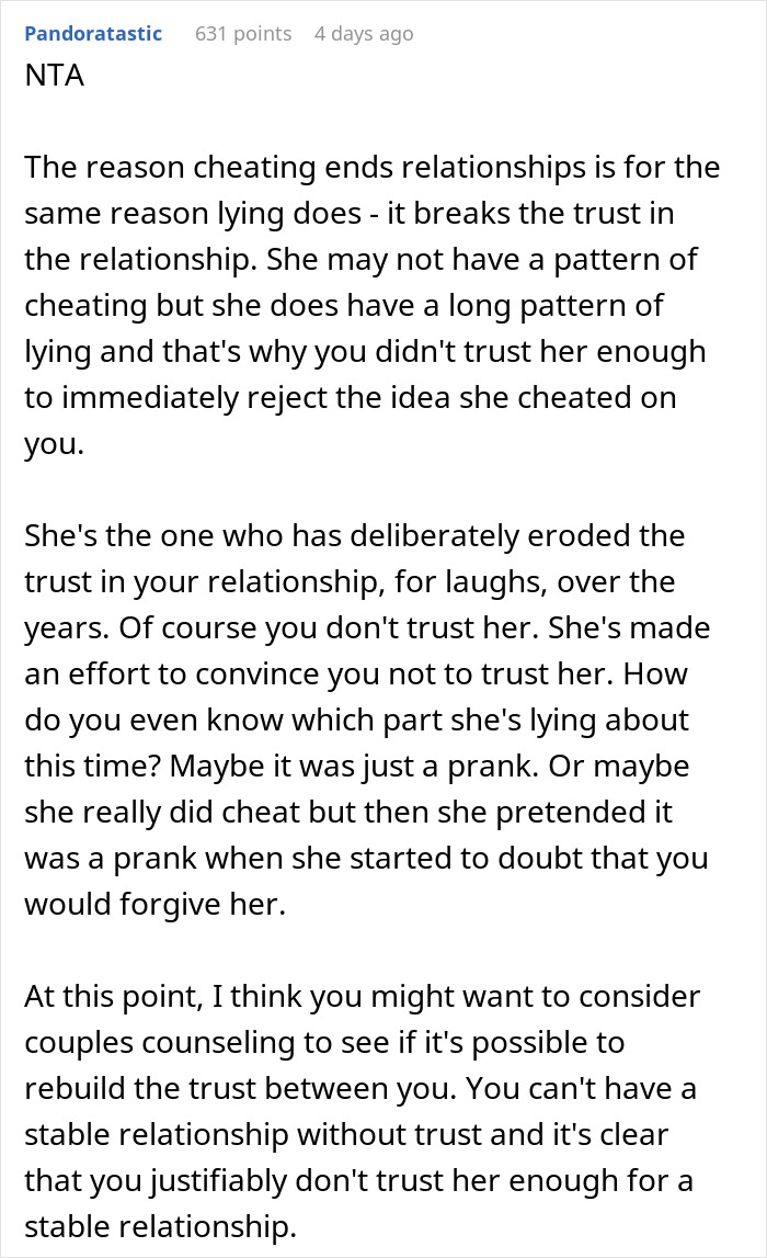 &ldquo;Joke Went Way Too Far&rdquo;: Woman Gets Upset After Husband Falls For Her Prank