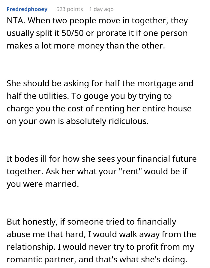 Man Draws The Line At Girlfriend's Insane Rent Request: &ldquo;She Says I&rsquo;m Just Making Excuses&rdquo;