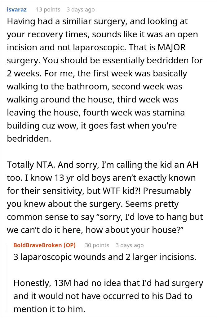 Woman Forced Out Of Her Home After Partner's Last-Minute Sleepover Plans Wreck Surgery Recovery Woman Forced Out Of Her Home After Partner's Last-Minute Sleepover Plans Wreck Surgery Recovery