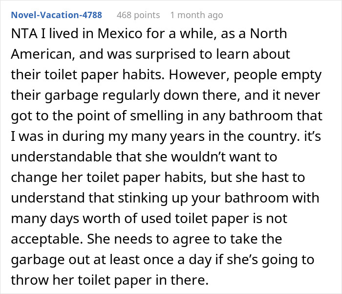 Woman Discovers Roommate’s “Gross” Habit, Gets Accused Of Disrespecting Her Culture Woman Discovers Roommate’s “Gross” Habit, Gets Accused Of Disrespecting Her Culture