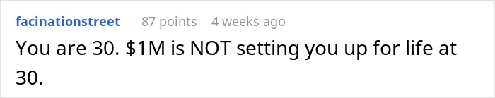 Man Relying On Wife's Salary Tells Her "Tough It Out For 5 Years" At Toxic Job To Make Them Rich Man Relying On Wife's Salary Tells Her "Tough It Out For 5 Years" At Toxic Job To Make Them Rich