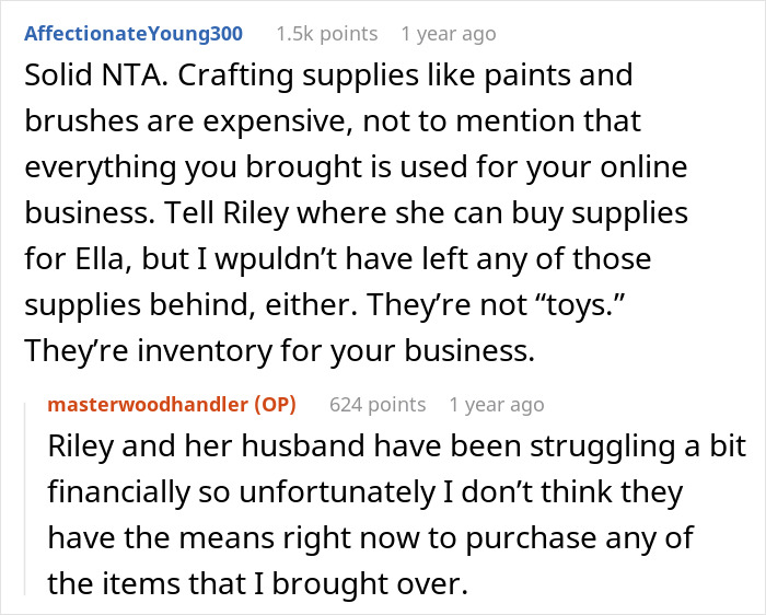 Woman Shares Her Hobby With Friend&rsquo;s Daughter, Gets Silent Treatment For Not Gifting The Supplies