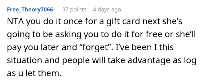 Sis Accuses Woman Of “Ruining Family Bonds” Because She Won’t Babysit Niece For A $25 Coupon Sis Accuses Woman Of “Ruining Family Bonds” Because She Won’t Babysit Niece For A $25 Coupon
