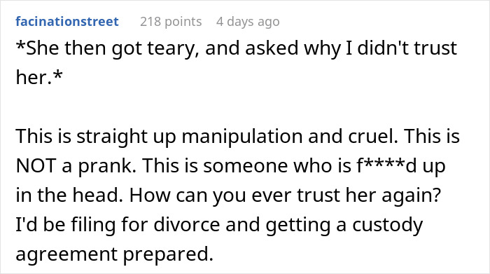 &ldquo;Joke Went Way Too Far&rdquo;: Woman Gets Upset After Husband Falls For Her Prank