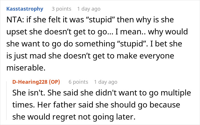 16YO’s Grumpy Reactions To Family Activities Backfire As She Gets Excluded From A Disney World Trip 16YO’s Grumpy Reactions To Family Activities Backfire As She Gets Excluded From A Disney World Trip