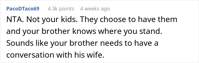 SIL Expects Child-Free Woman To Help Her Out With 6 Kids: "Every Time I Would Say No"