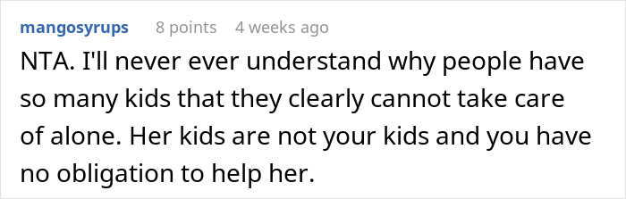 SIL Expects Child-Free Woman To Help Her Out With 6 Kids: "Every Time I Would Say No"