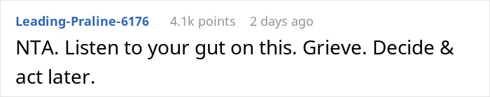 Reddit comment advises against selling family heirlooms, encouraging personal decision and reflection. Reddit comment advises against selling family heirlooms, encouraging personal decision and reflection.