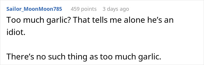 Man Thinks Criticizing GF&rsquo;s Food With A Presentation Is Funny Until She Gives One To Him