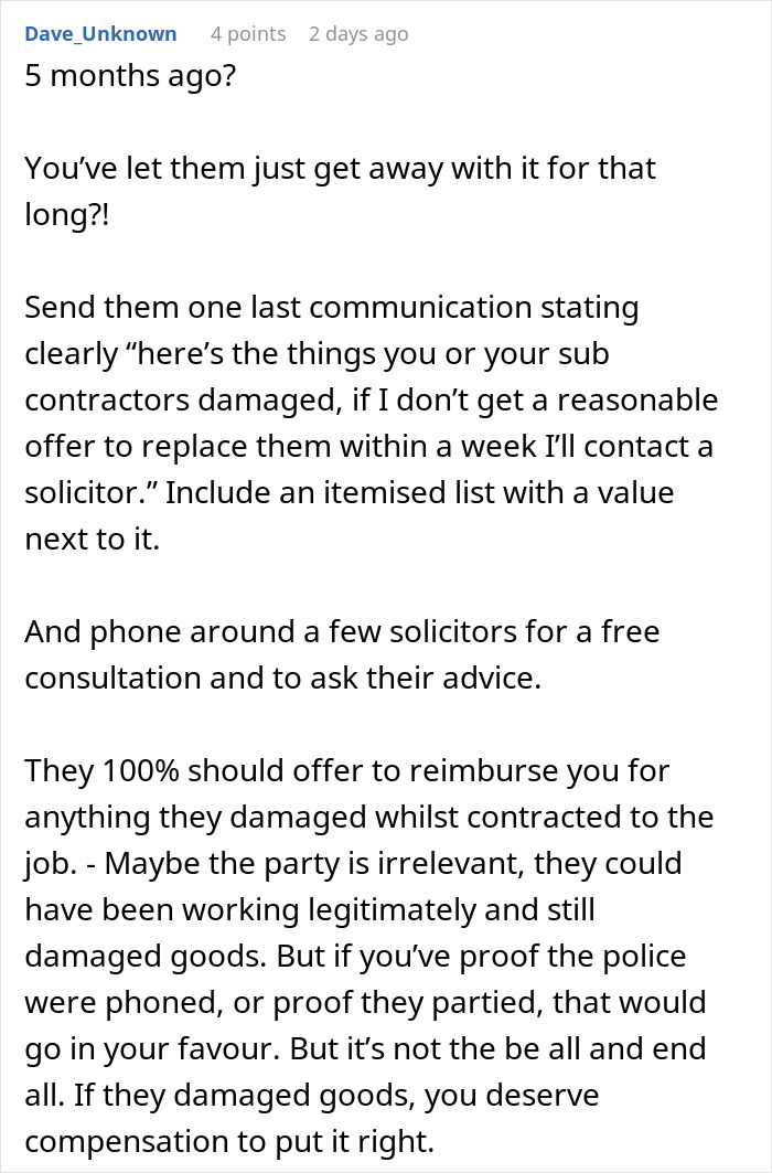 Contractors Drink Customer&rsquo;s Expensive Wine And Have Party Fights In His Home While He&rsquo;s Away