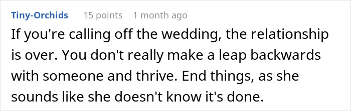 Guy Tells Fianc&eacute;e Wedding Is Off After She Shares Her Reason For Inviting Ex