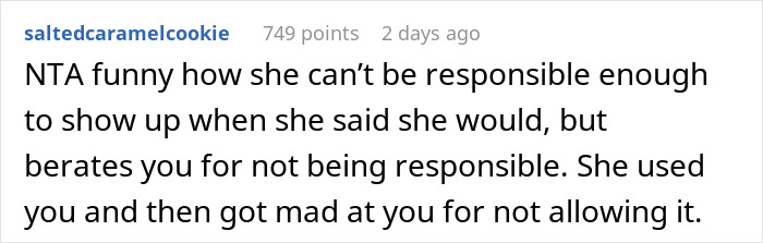 "Family Comes First": Guy Chooses To Go To Party Instead Of Waiting For Sister To Pick Up Her Son