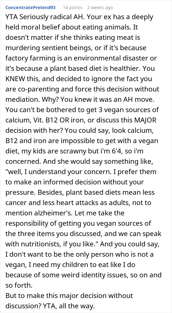 Dad Adds Meat To Vegan Kids’ Diets On Doctor’s Advice, Sparks Custody Battle With Furious Ex
