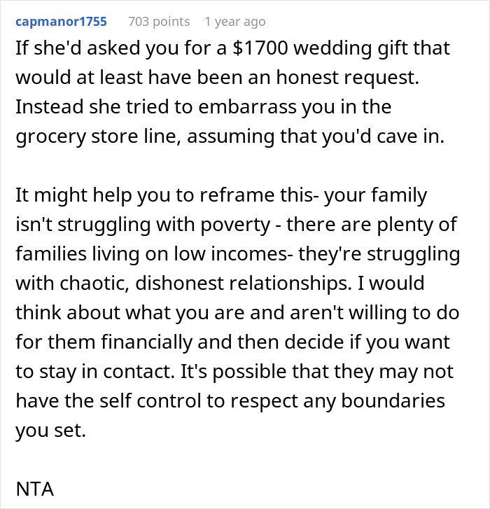 Woman Escapes Poverty Unlike Her Family, They’re Upset She Won’t Share Money With Them Woman Escapes Poverty Unlike Her Family, They’re Upset She Won’t Share Money With Them