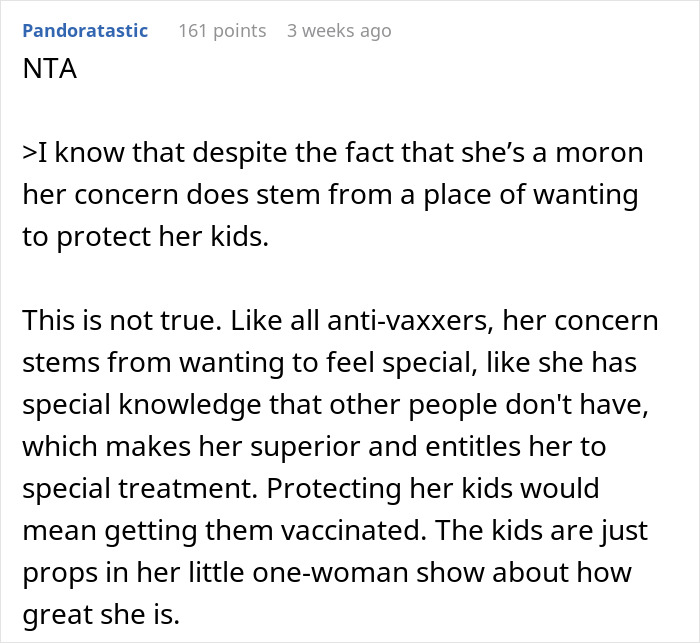 Mom Refuses To Accommodate Anti-Vax Sister&rsquo;s Kids By Excluding Her Own &ldquo;Sick&rdquo; Son From Wedding