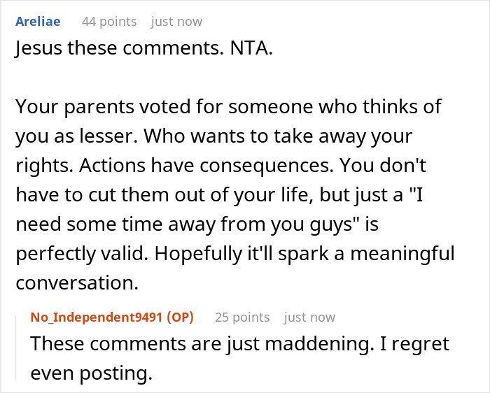 Man Is So Ashamed Of Parents&rsquo; Vote In Elections That He Doesn&rsquo;t Want Them At His Swearing-In