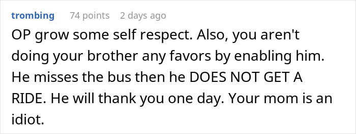 Bro&rsquo;s Chronic Lateness Affects Whole Family, Livid Sibling Decides To Do The Same To Him