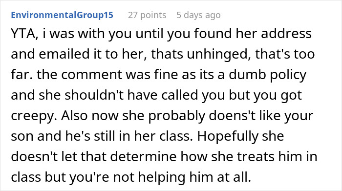 Mom Is Called Creepy And Unhinged: "Out Of Curiosity, I Easily Found Her Address" Mom Is Called Creepy And Unhinged: "Out Of Curiosity, I Easily Found Her Address"