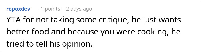 Man Thinks Criticizing GF&rsquo;s Food With A Presentation Is Funny Until She Gives One To Him