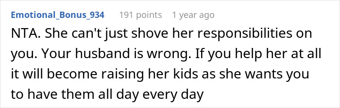 Entitled Neighbor Demands Woman Parent Her Kids 14 Hours A Day For Free, Woman Says Take A Hike Entitled Neighbor Demands Woman Parent Her Kids 14 Hours A Day For Free, Woman Says Take A Hike