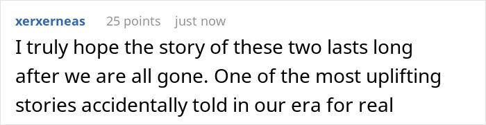 Comment expressing hope and positivity about viral strangers' uplifting story from accidental SMS.