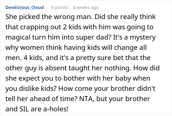 SIL Expects Child-Free Woman To Help Her Out With 6 Kids: "Every Time I Would Say No"