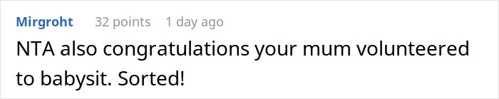 Widowed Dad Is Offended And Hurt By Sister’s Comment, Refuses To Babysit For Her Widowed Dad Is Offended And Hurt By Sister’s Comment, Refuses To Babysit For Her