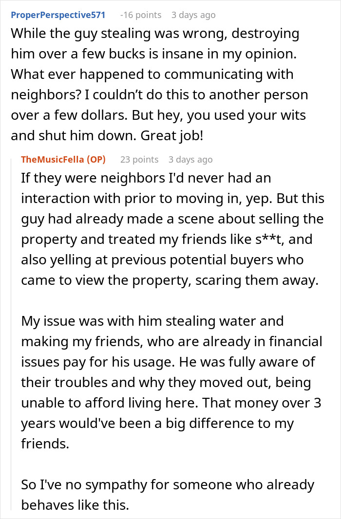 3-Year Water Theft Ends With Neighbor’s Financial Ruin After Petty Revenge Unfolds 3-Year Water Theft Ends With Neighbor’s Financial Ruin After Petty Revenge Unfolds