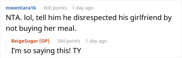 Discussion about a brother adding extra fees, with a sister's response. Discussion about a brother adding extra fees, with a sister's response.