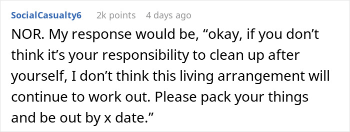 Guy Doesn’t Clean Up After Himself, Thinks Roommate Should Do It For Him, Ends Up Homeless Guy Doesn’t Clean Up After Himself, Thinks Roommate Should Do It For Him, Ends Up Homeless