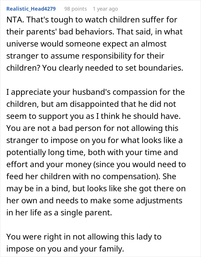Entitled Neighbor Demands Woman Parent Her Kids 14 Hours A Day For Free, Woman Says Take A Hike Entitled Neighbor Demands Woman Parent Her Kids 14 Hours A Day For Free, Woman Says Take A Hike