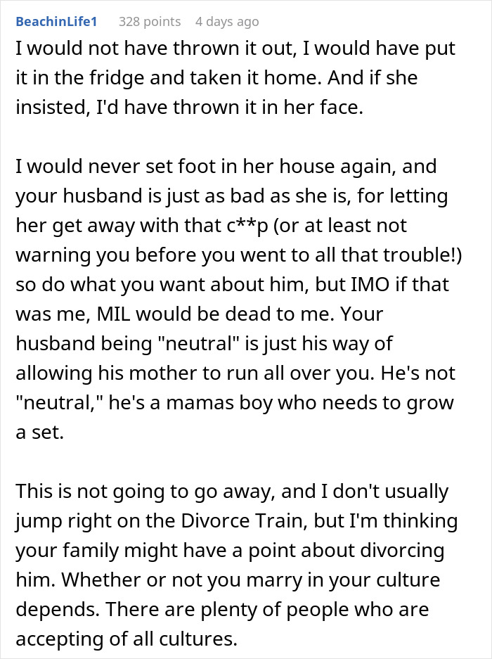 Homemade Chinese Food Makes MIL Lose It, Leaves DIL Crying In Her Car Whilst Family Dines Homemade Chinese Food Makes MIL Lose It, Leaves DIL Crying In Her Car Whilst Family Dines